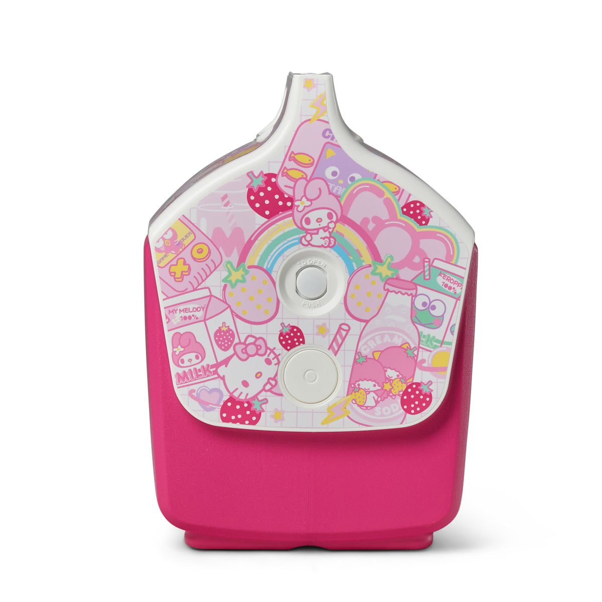 Hello Kitty and Friends x Igloo Little Playmate Cooler, Strawberry Milk