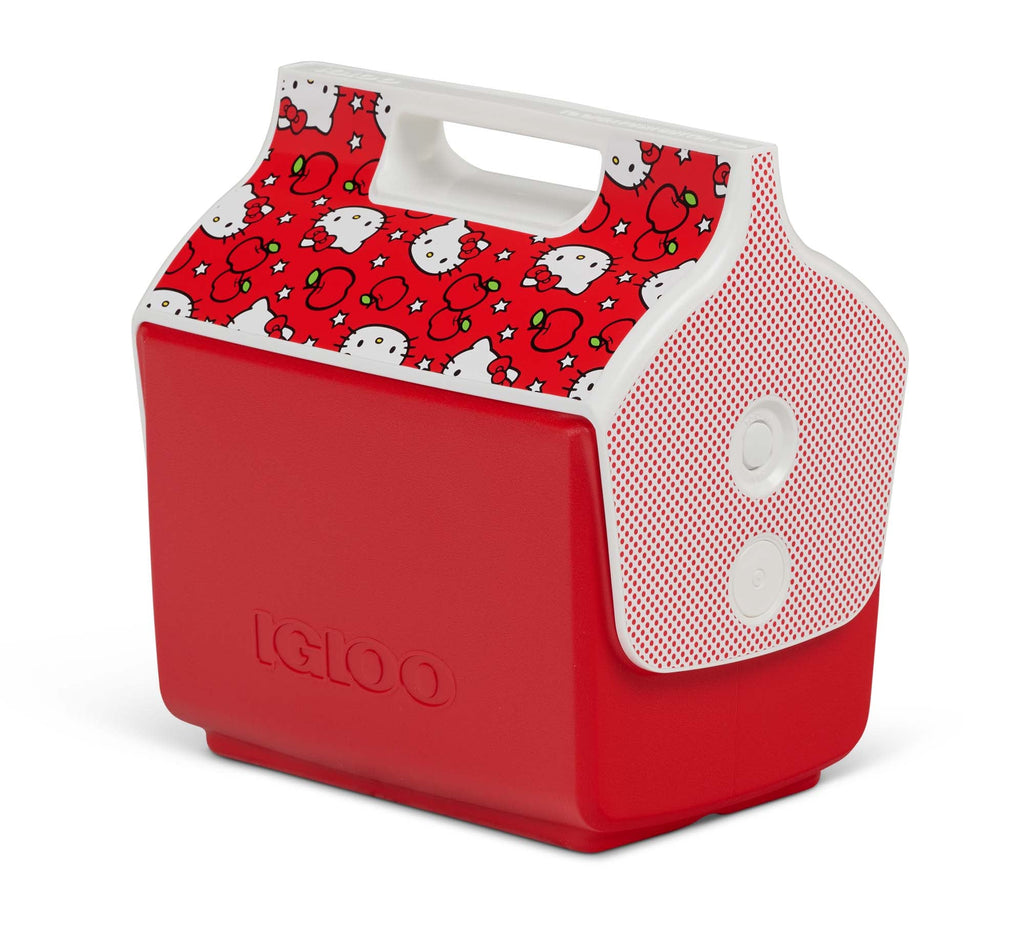 Hello Kitty x Igloo Apples Little Playmate 7 Qt Cooler, Red