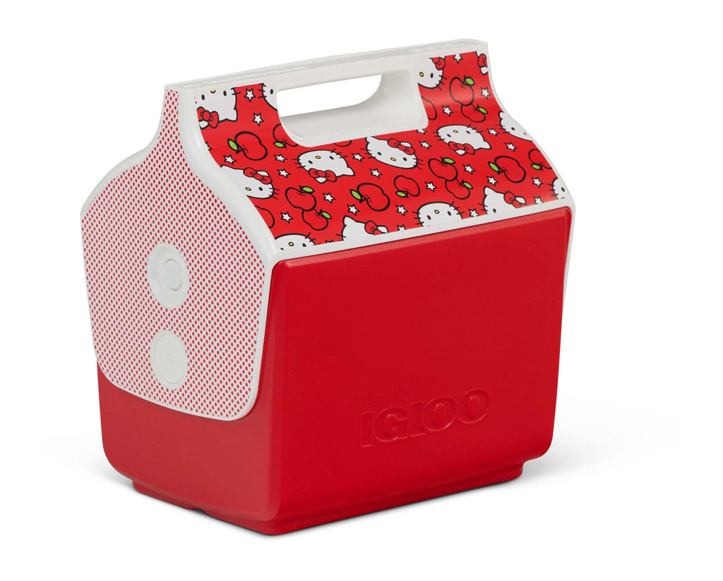 Hello Kitty x Igloo Apples Little Playmate 7 Qt Cooler, Red