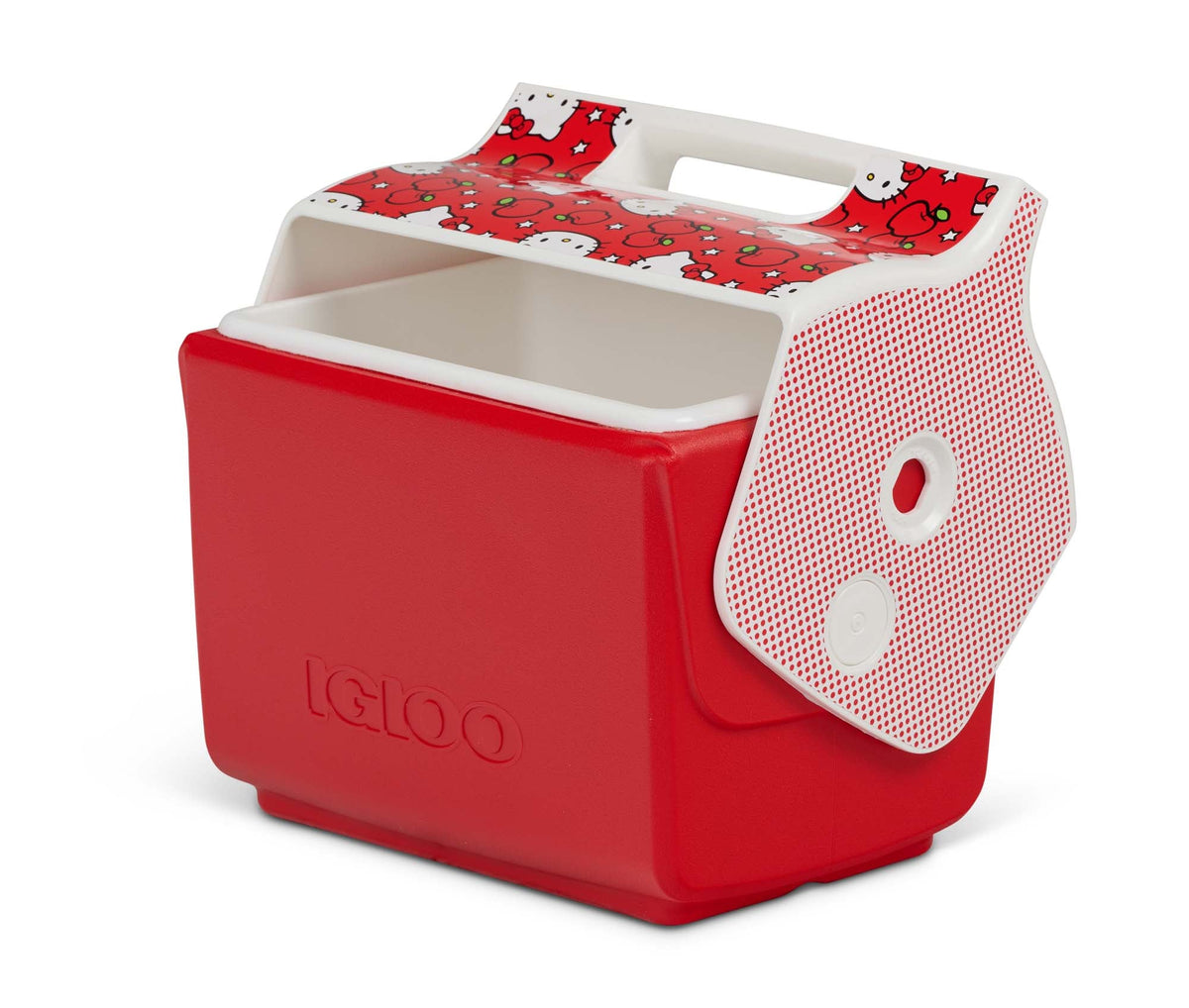 Hello Kitty x Igloo Apples Little Playmate 7 Qt Cooler, Red
