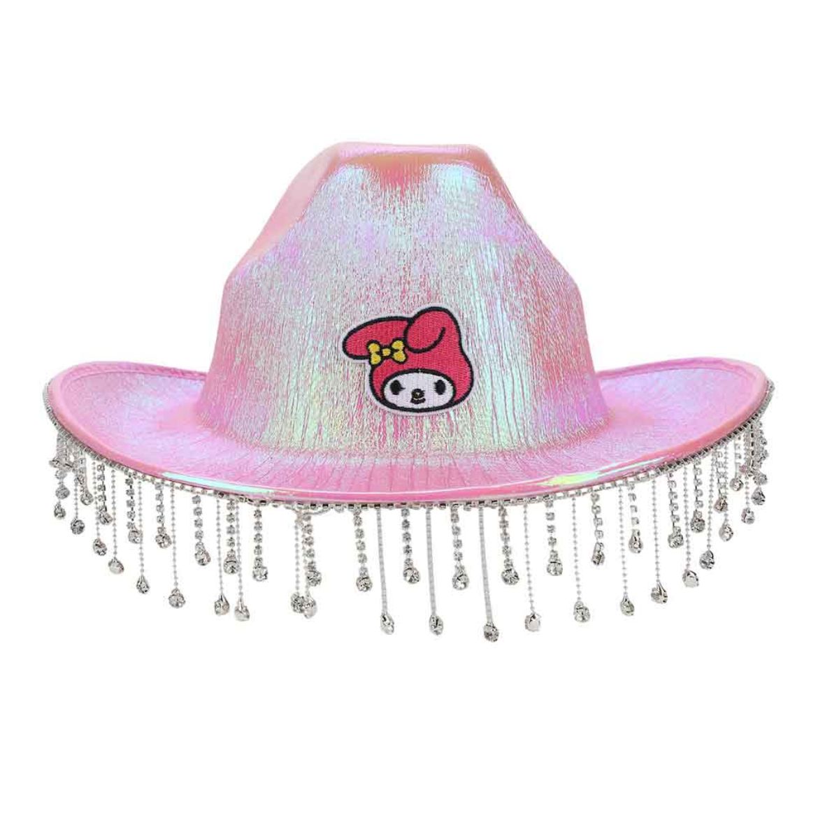 My Melody Pink Embellished Cowboy Hat, One Size