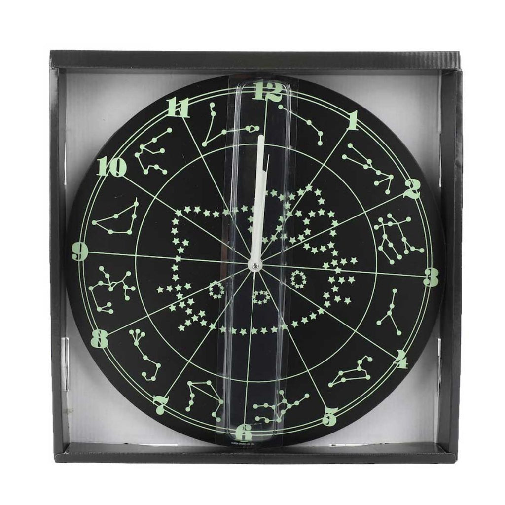 Hello Kitty Glow In The Dark Zodiac Wall Clock, 13.5 Inch