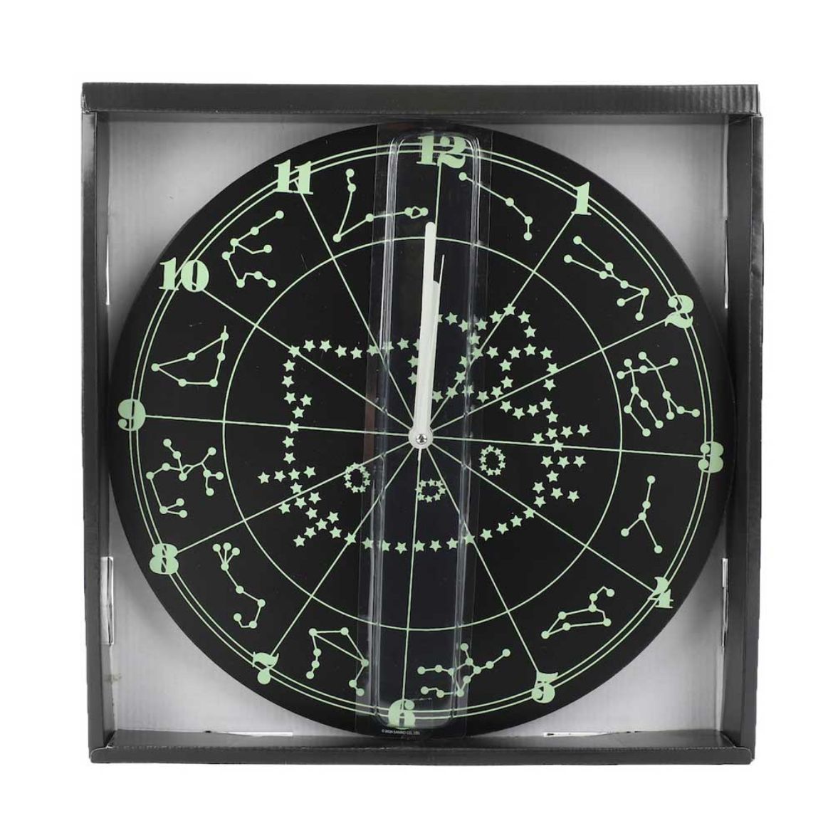Hello Kitty Glow In The Dark Zodiac Wall Clock, 13.5 Inch