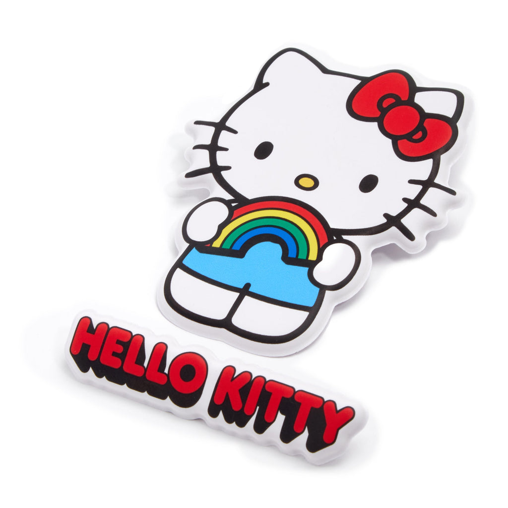 Hello Kitty Rainbow Big Puffy PipSticker