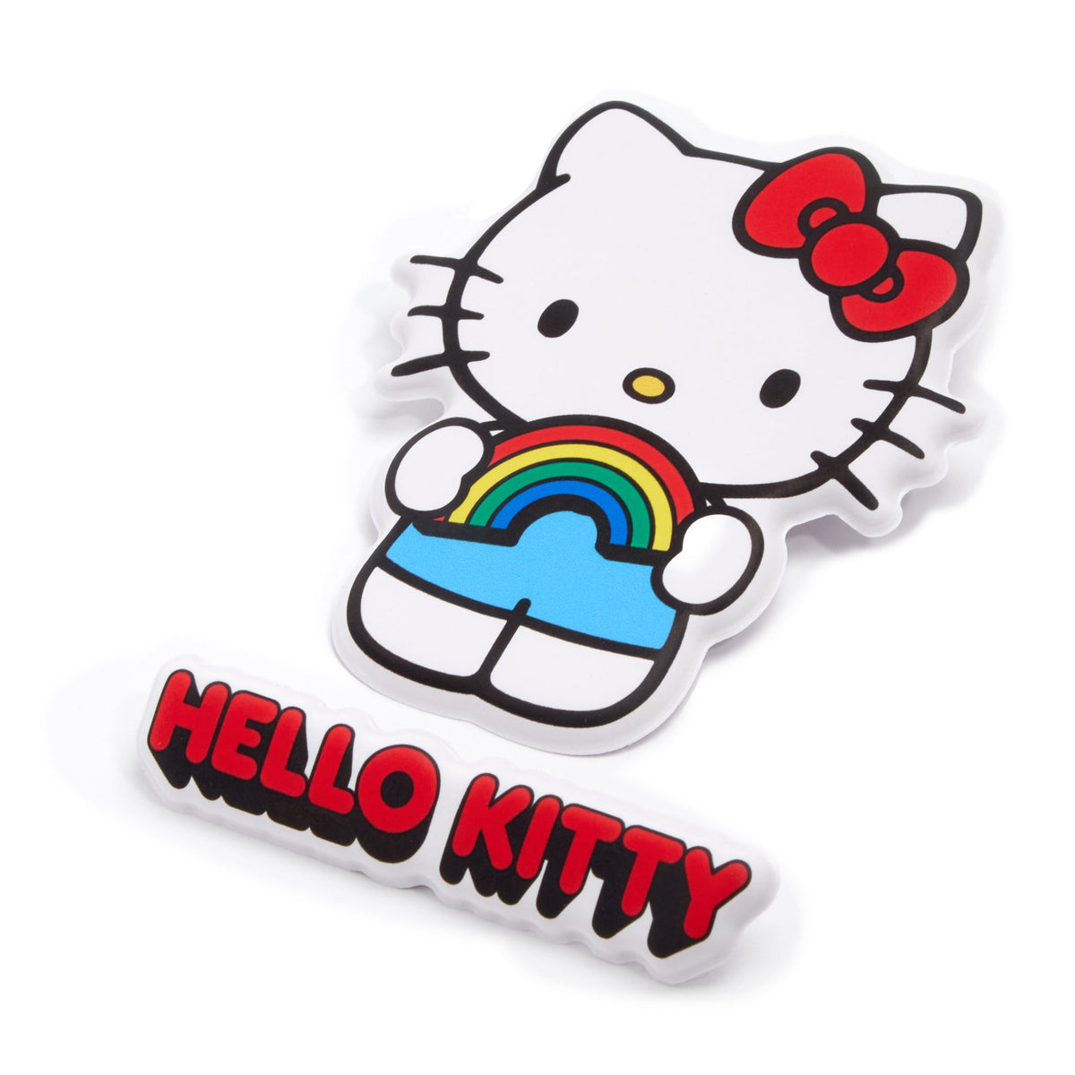 Hello Kitty Rainbow Big Puffy PipSticker