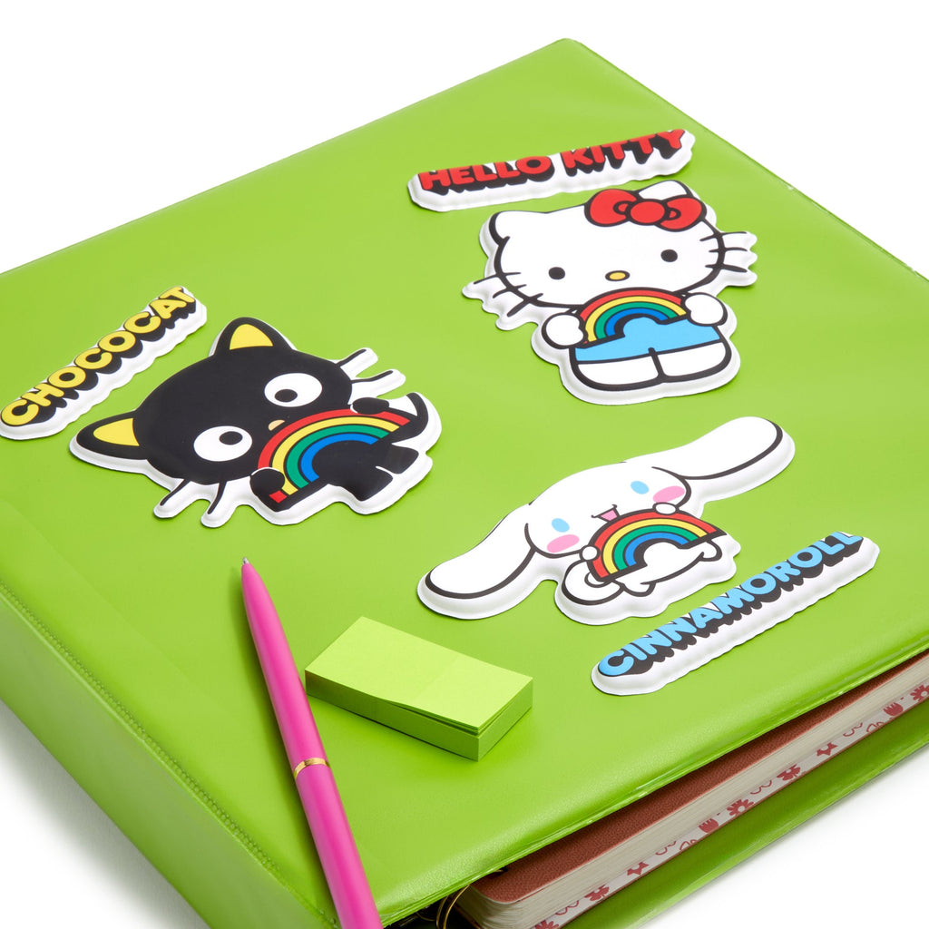 Cinnamoroll Rainbow Big Puffy PipSticker