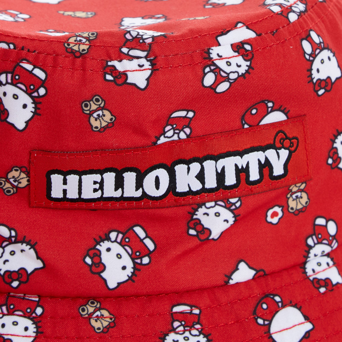 Hello Kitty Ruby Red Kids Cotton Bucket Hat