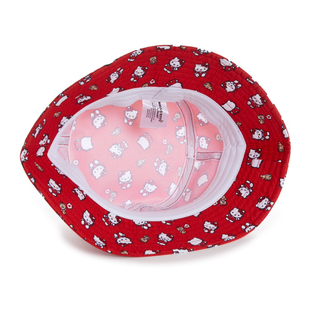 Hello Kitty Ruby Red Kids Cotton Bucket Hat