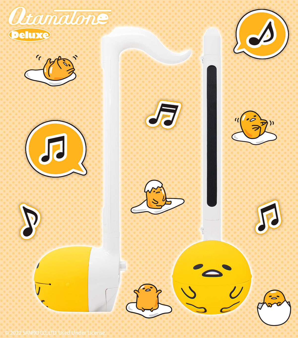 Gudetama Otamatone Deluxe Electronic Musical Toy