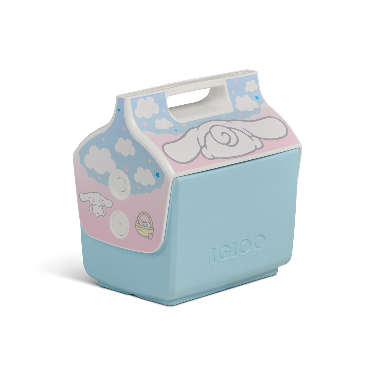 Cinnamoroll Igloo Little Playmate 7 Quart Cooler, Adventure Trio
