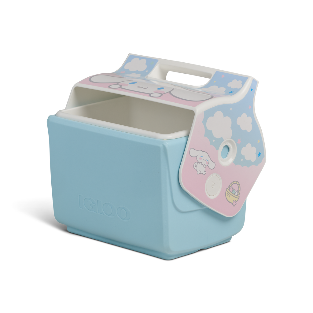 Cinnamoroll Igloo Little Playmate 7 Quart Cooler, Adventure Trio