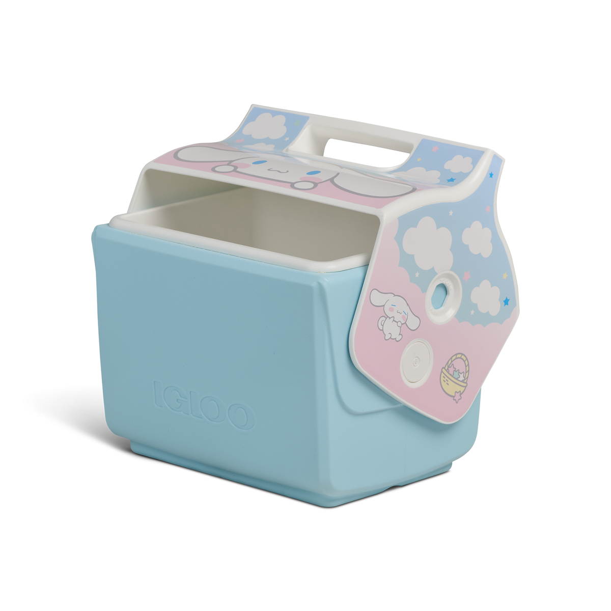 Cinnamoroll Igloo Little Playmate 7 Quart Cooler, Adventure Trio