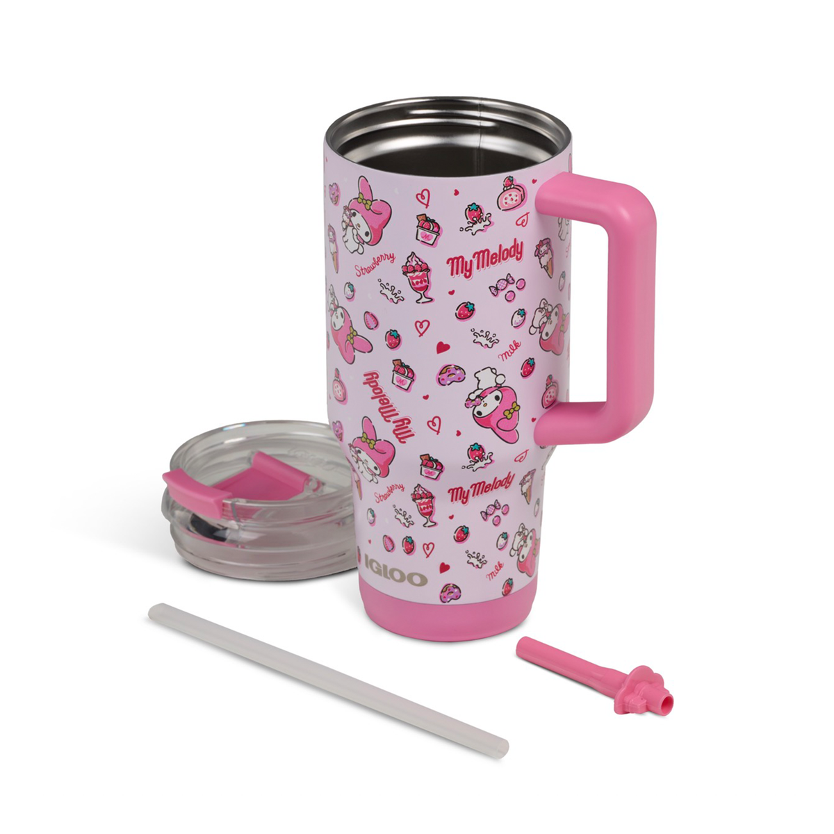 My Melody x Igloo 50th Anniversary 32 oz Flip n Sip Travel Mug
