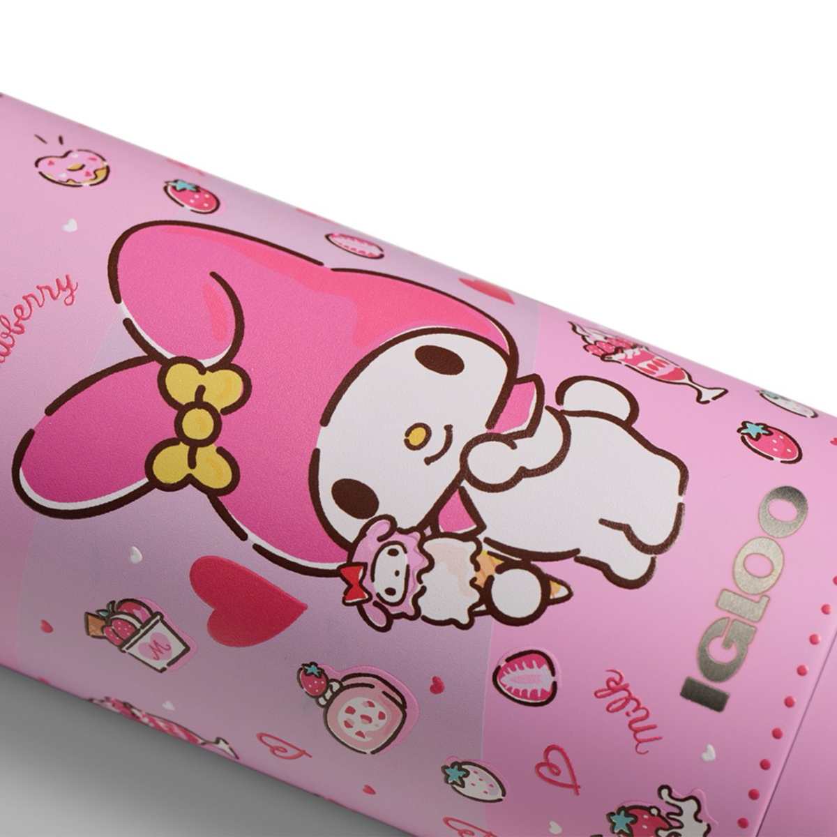 My Melody x Igloo 50th Anniversary 16 oz Stainless Steel Can Cooler