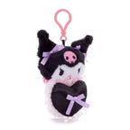 Kuromi Lovely Ribbons Plush Mascot Clip