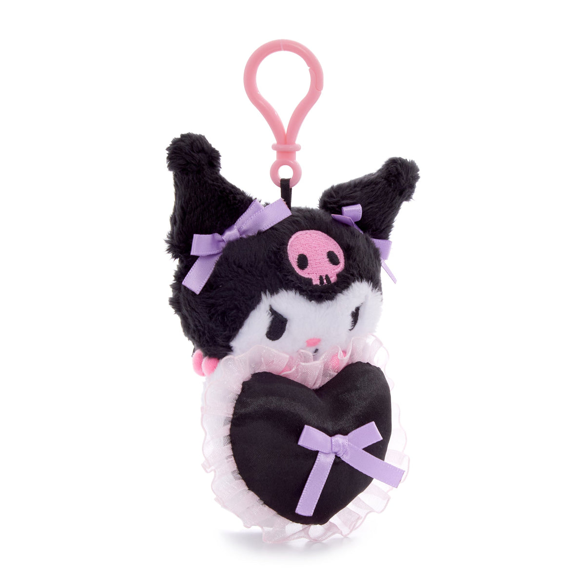 Kuromi Lovely Ribbons Plush Mascot Clip