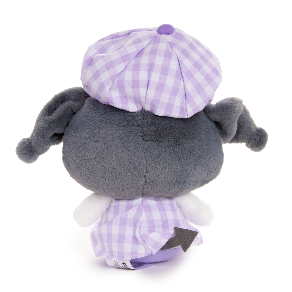 Kuromi Gingham Cap 8 Inch Plush