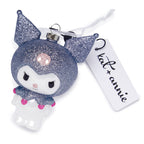 Kuromi X Kat Annie Glass Christmas Ornament, 5 Inch