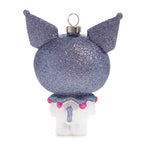 Kuromi X Kat Annie Glass Christmas Ornament, 5 Inch