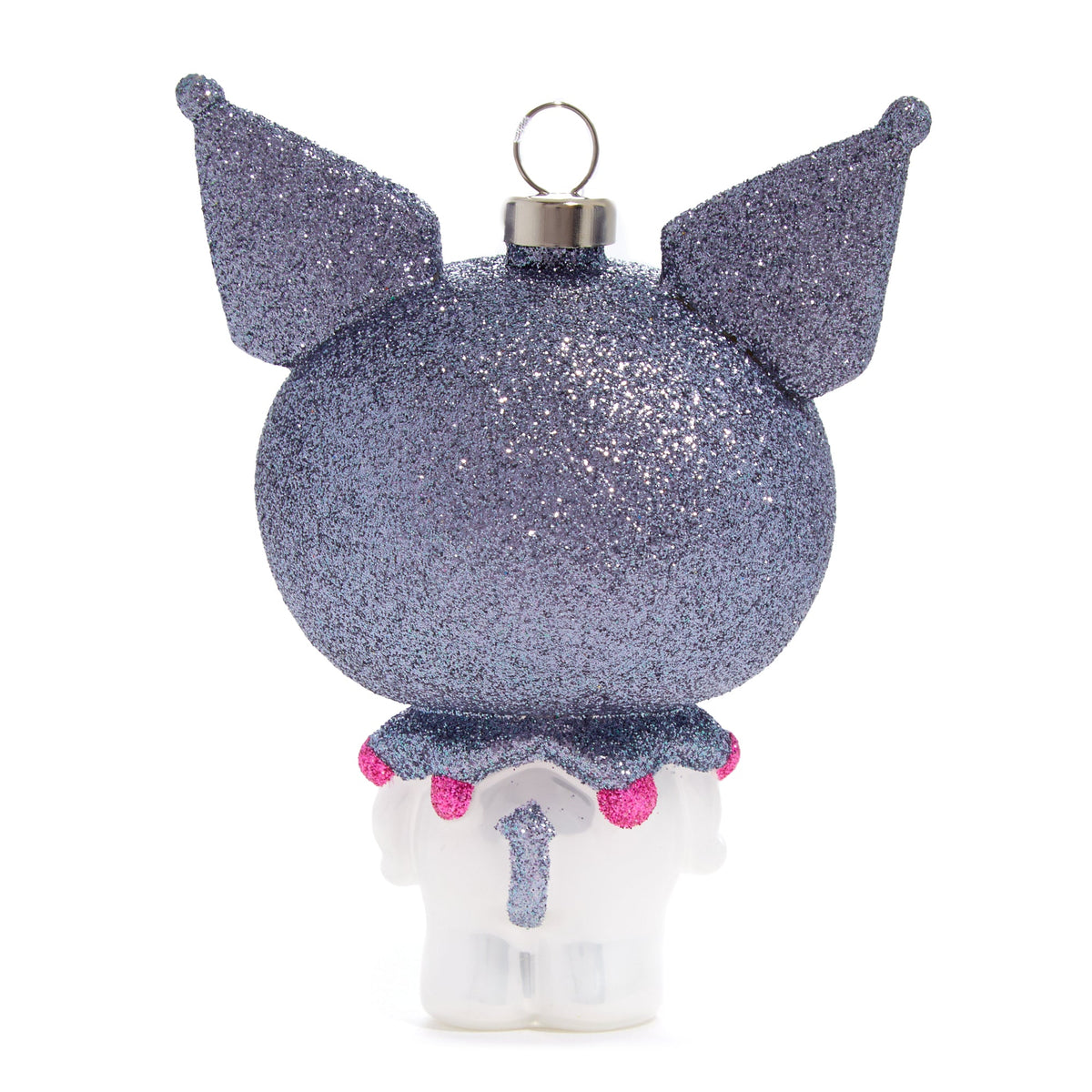 Kuromi X Kat Annie Glass Christmas Ornament, 5 Inch