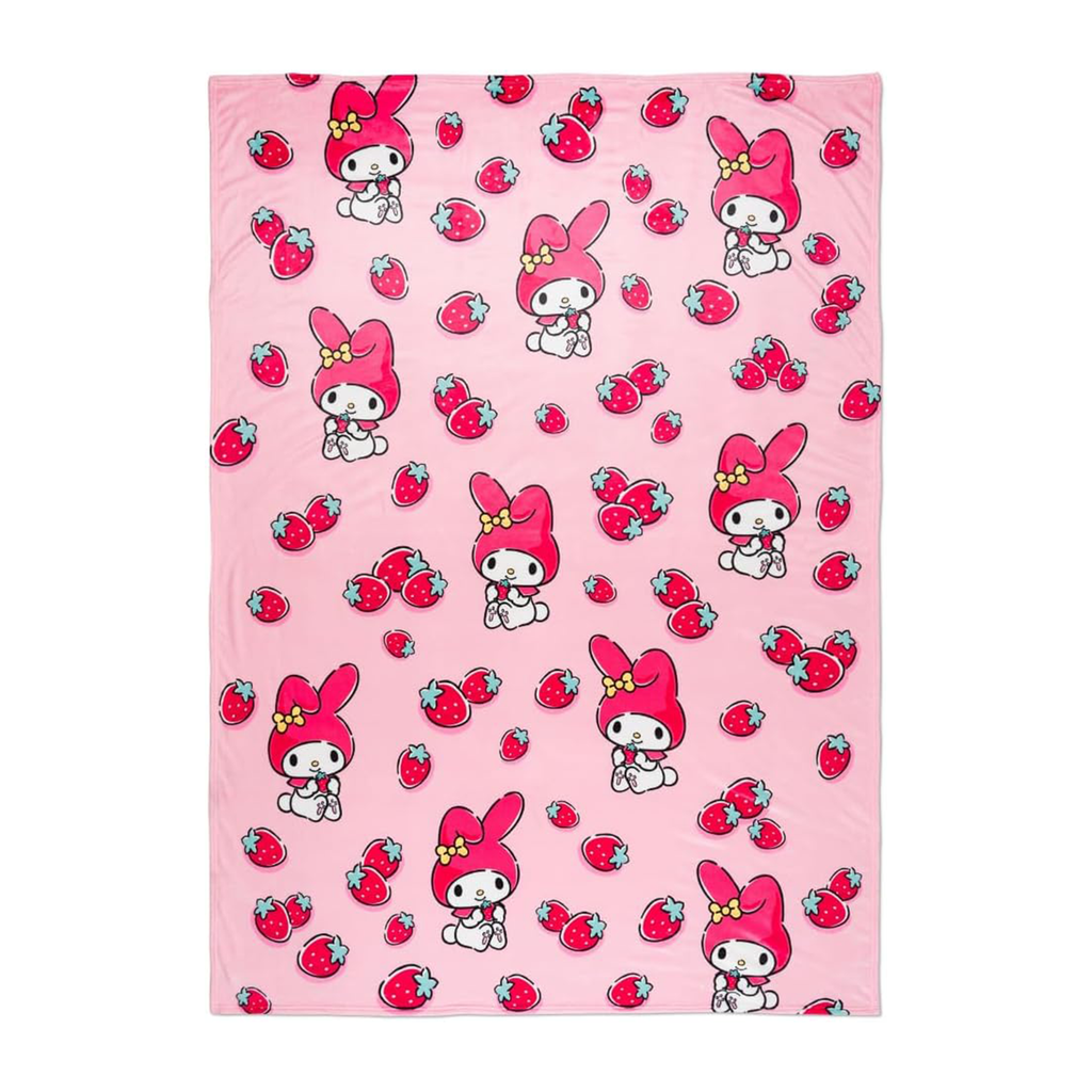 My Melody Throw Blanket (Strawberry Fields)