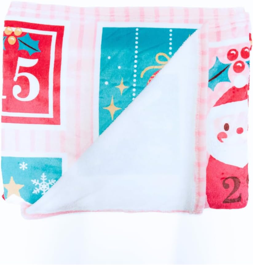 Hello Kitty Holiday Advent Calendar Throw Blanket