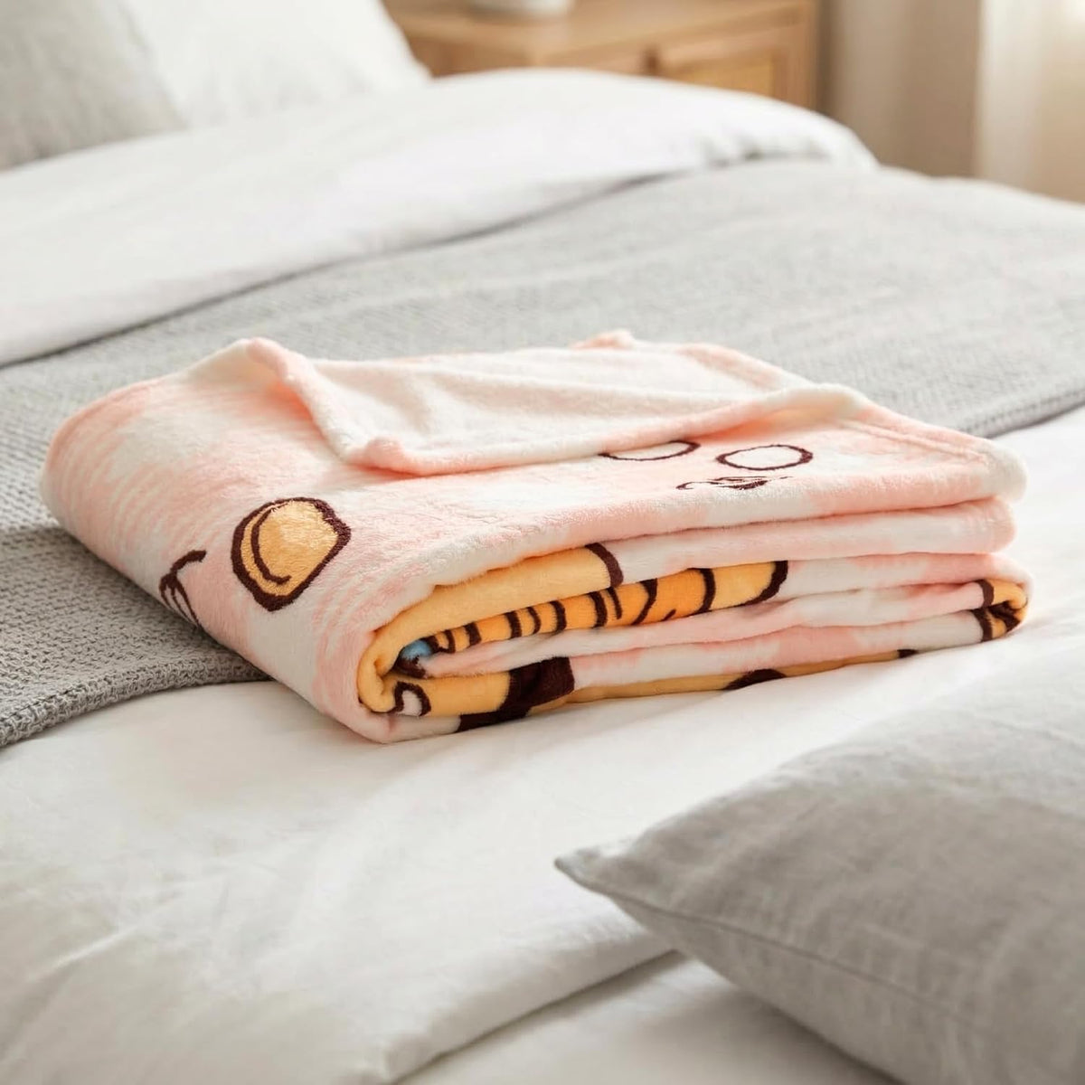 Pompompurin Pancakes Throw Blanket