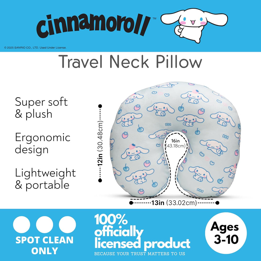 Cinnamoroll Travel Neck Pillow, Cloud Snuggles