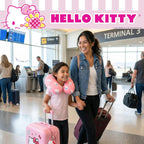 Hello Kitty Travel Neck Pillow, Bows and Hearts