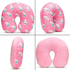 Hello Kitty Travel Neck Pillow, Bows and Hearts