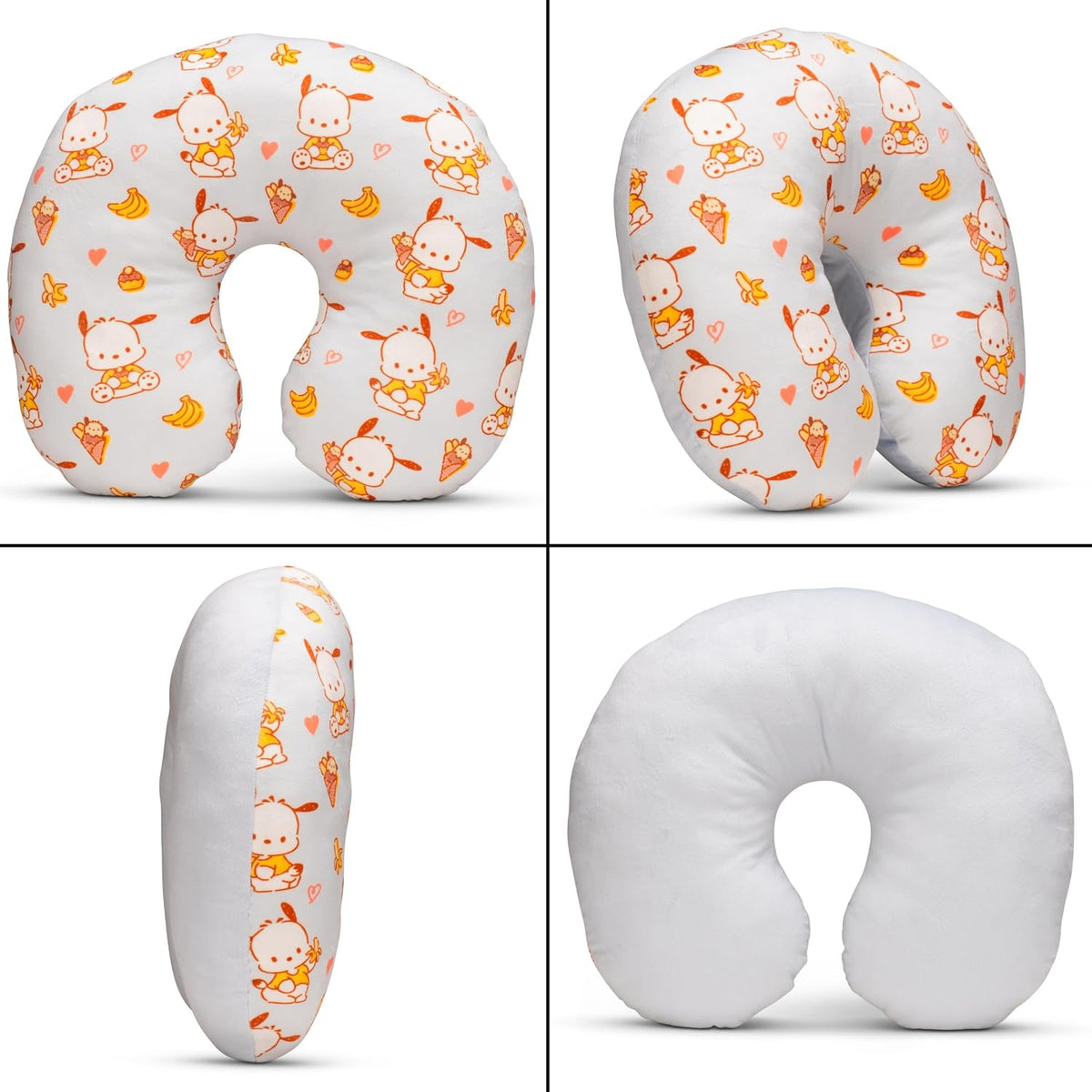 Pochacco Travel Neck Pillow, Bananas