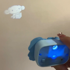 Cinnamoroll Camera Light Projection Keychain Charm
