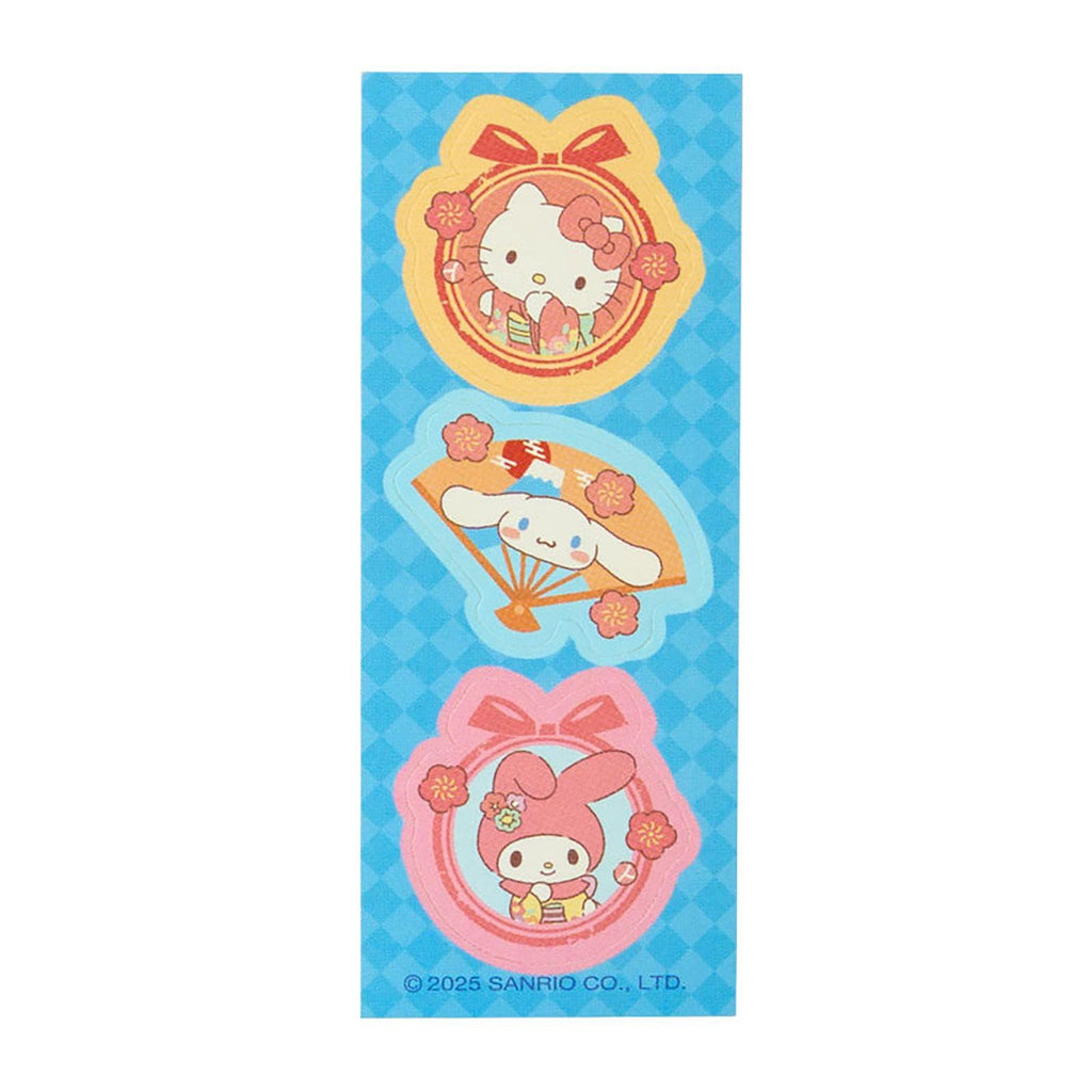 Sanrio Characters New Year Enclosure Envelope 6 Piece Set, Fuji Rock