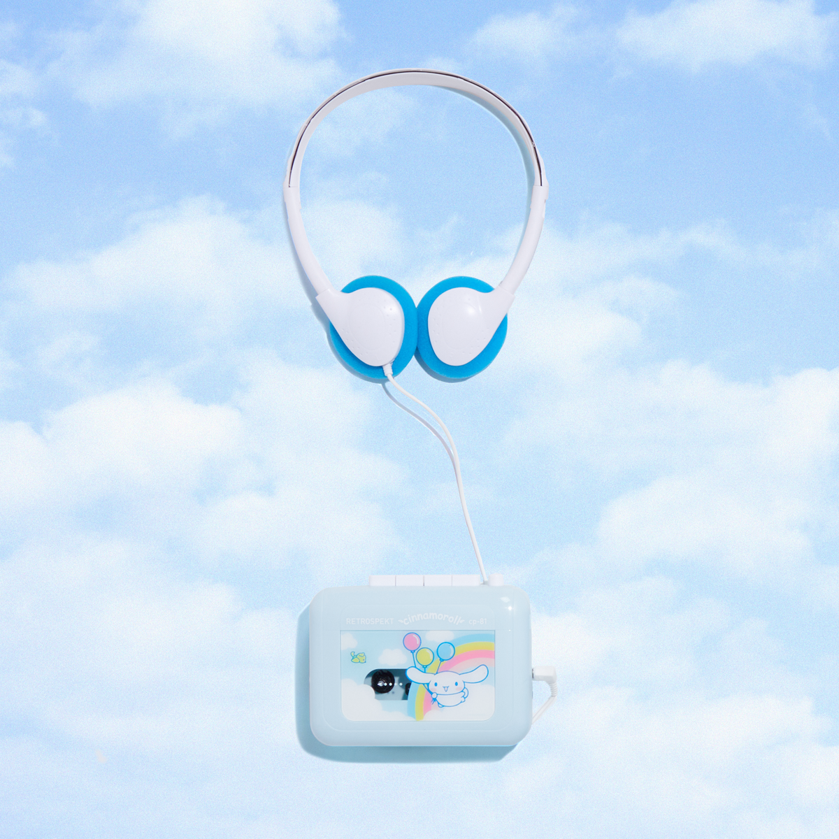 Cinnamoroll Classic Cp 81 Portable Cassette Player With Headphones