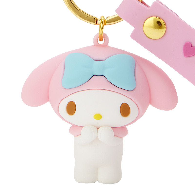 My Melody Signature Molded Mascot Keychain