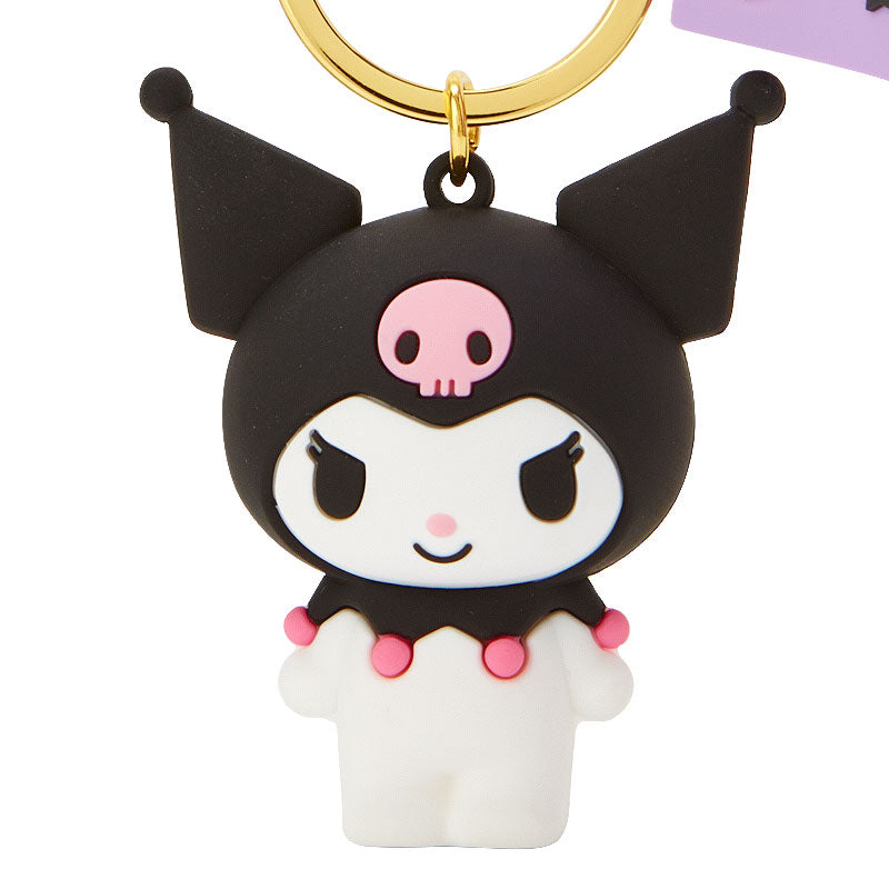 Kuromi Signature Molded Mascot Keychain