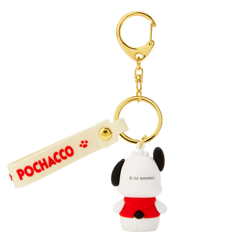 Pochacco Molded Signature Keychain