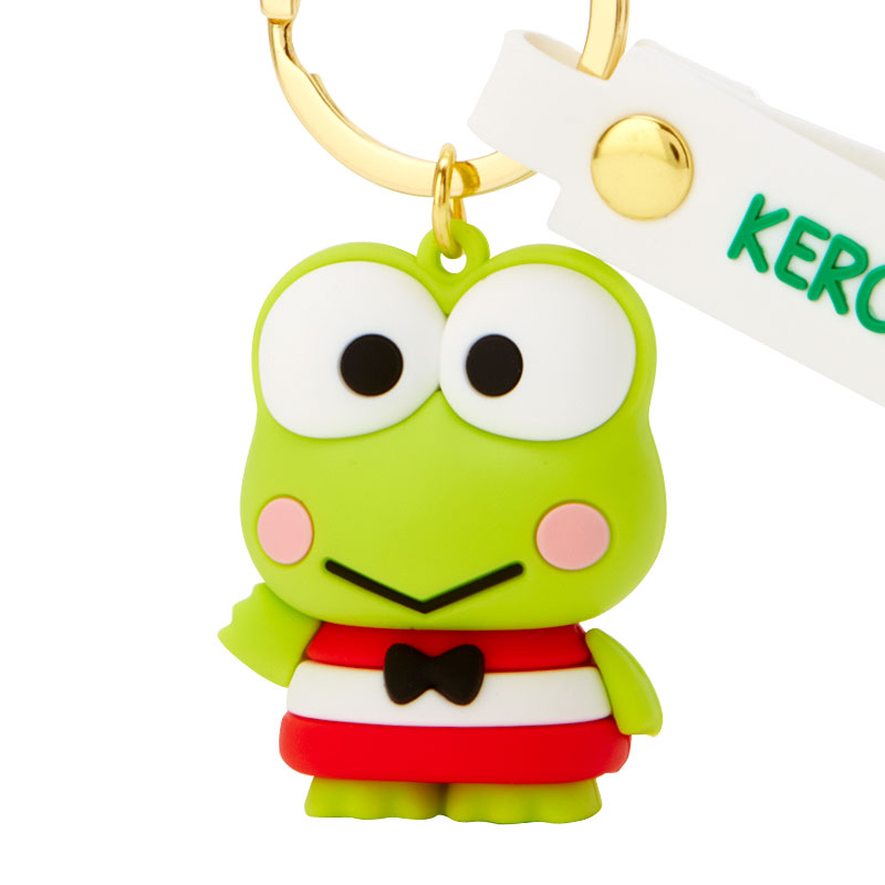 Keroppi Signature Molded Mascot Keychain