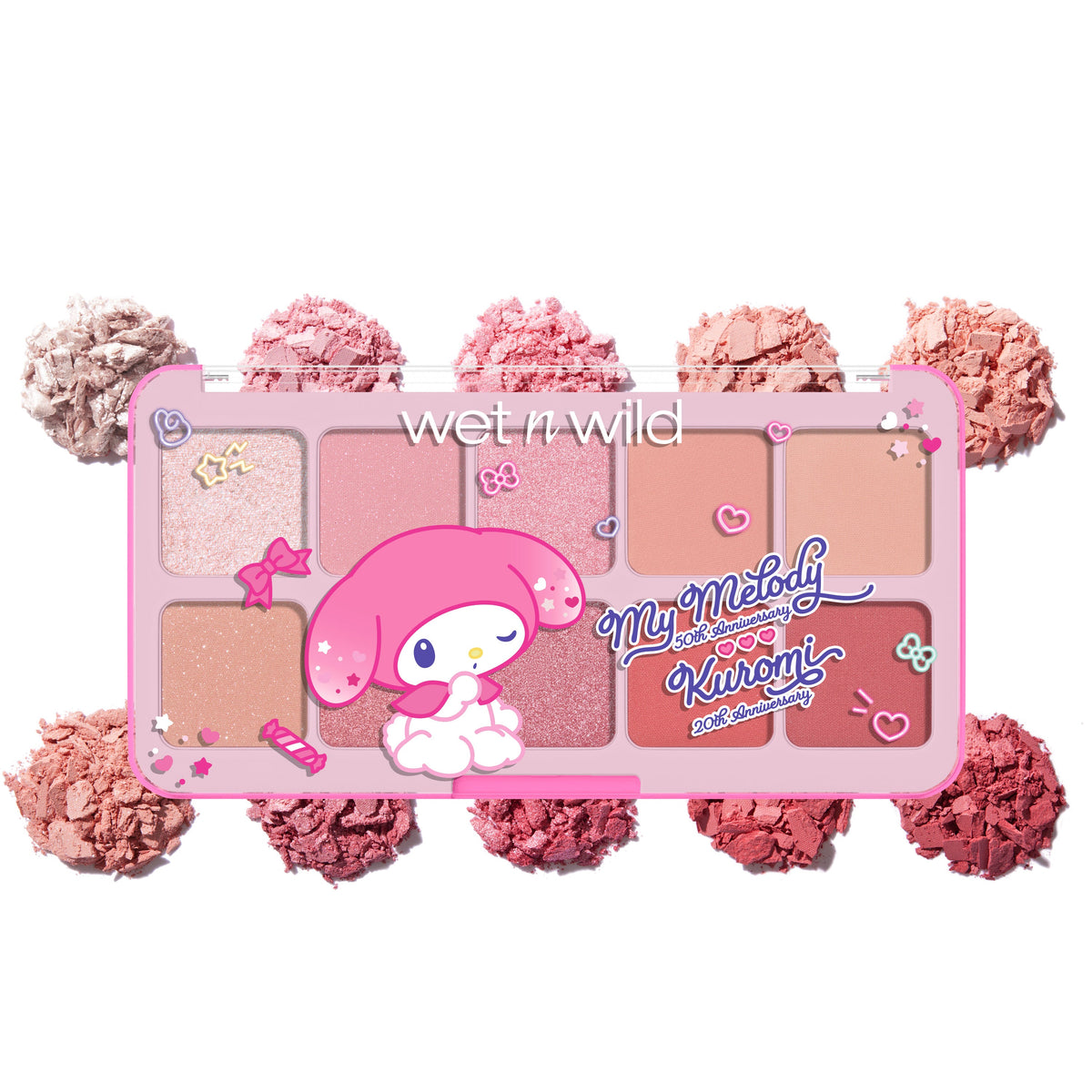 My Melody & Kuromi x Wet n Wild Eye & Face Palette (My Melody)