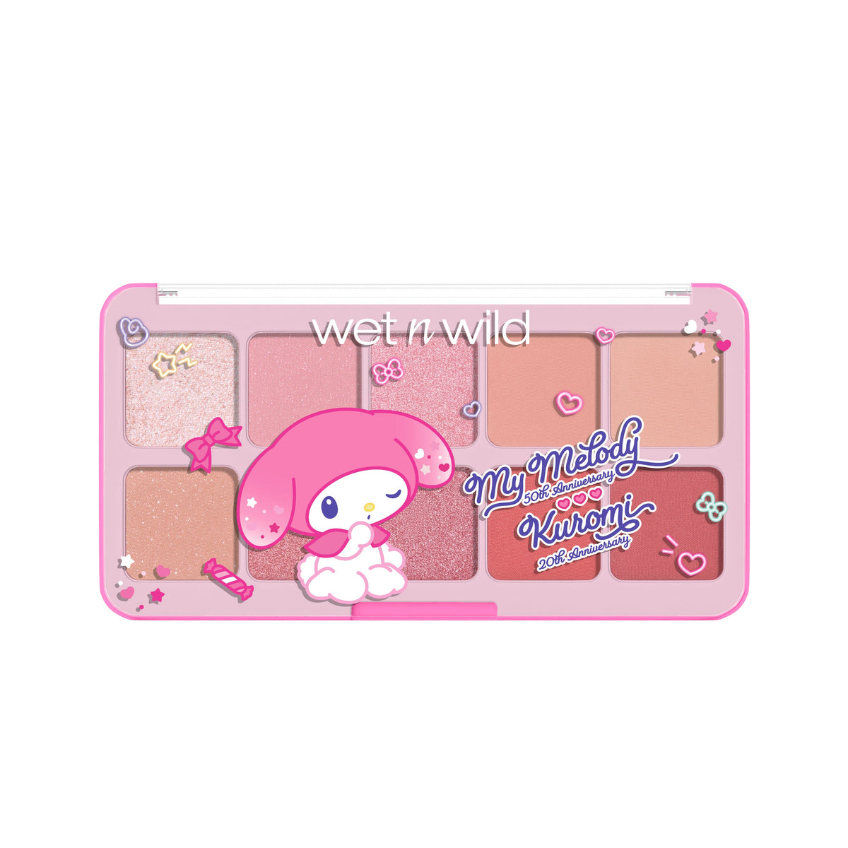 My Melody and Kuromi x Wet n Wild Eye and Face Palette, My Melody