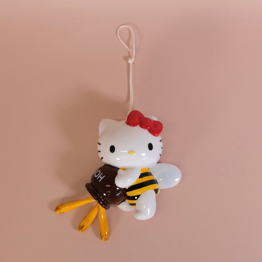 Hello Kitty Bumblebee Bumble Bee Ceramic Wind Chime