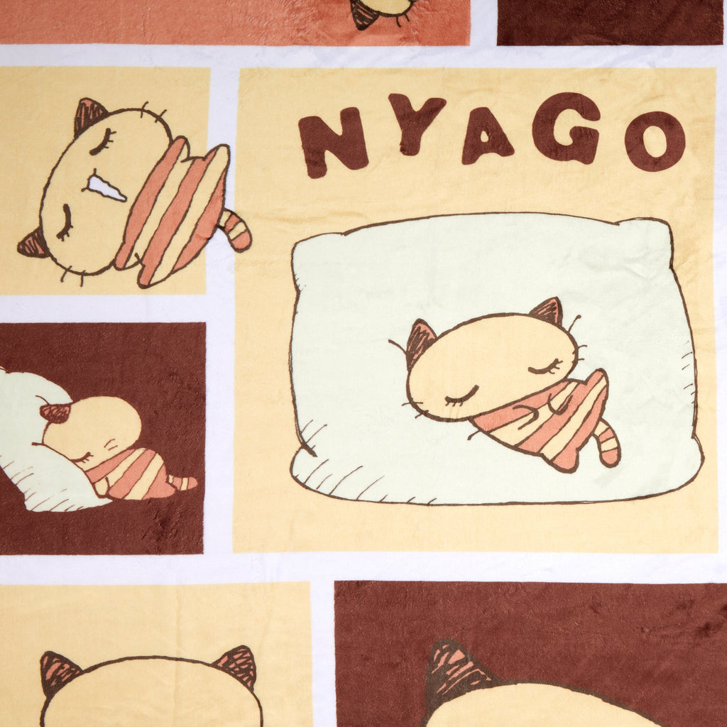 Nyago Lazy Day Plush Throw Blanket