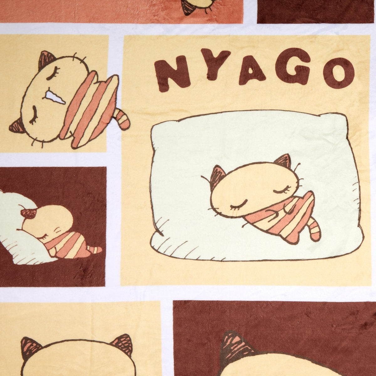 Nyago Lazy Day Plush Throw Blanket