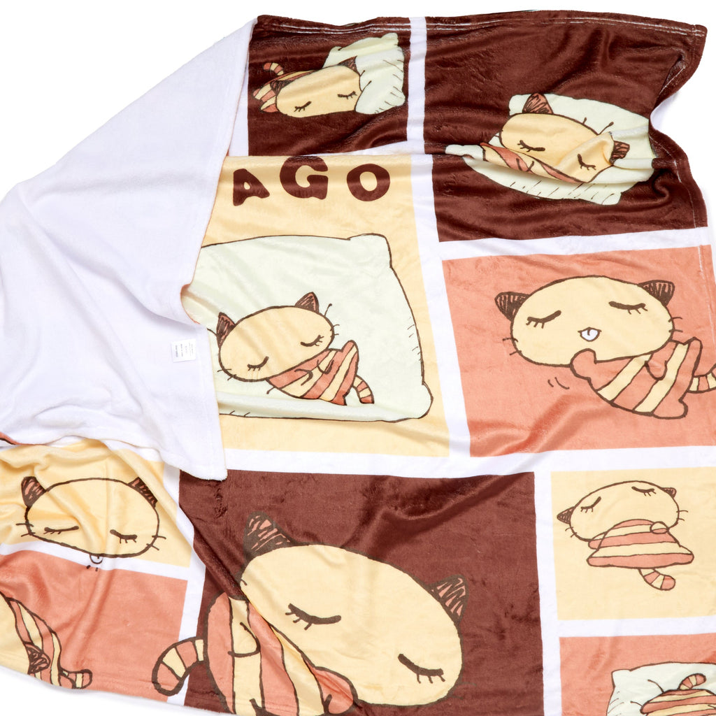 Nyago Lazy Day Plush Throw Blanket