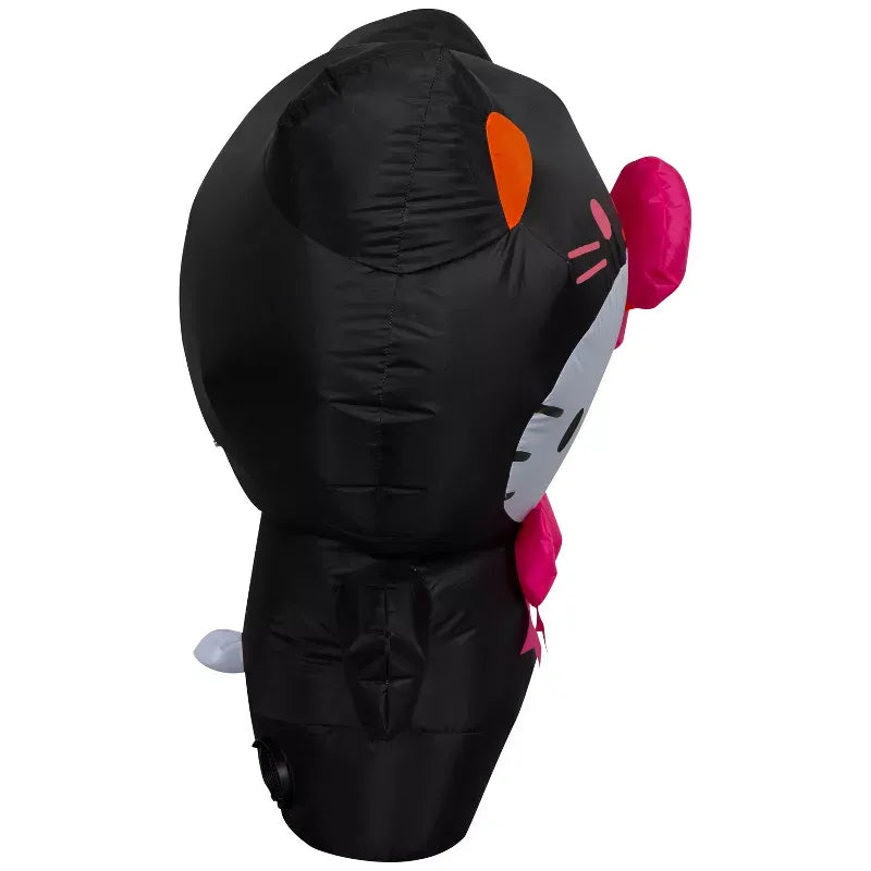 Hello Kitty 3 Foot Airblown Halloween Inflatable, Black Cat