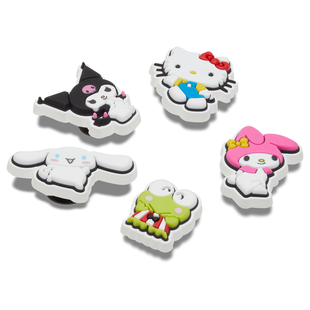 Hello Kitty and Friends Crocs Jibbitz Shoe Charms 5 Pack Series 1