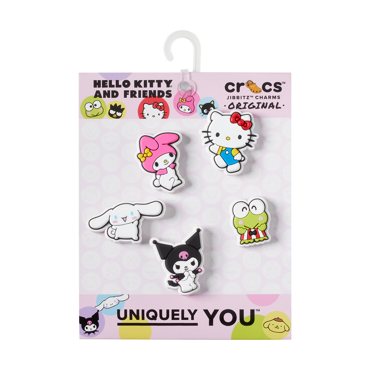 Hello Kitty and Friends Crocs Jibbitz Shoe Charms 5 Pack Series 1