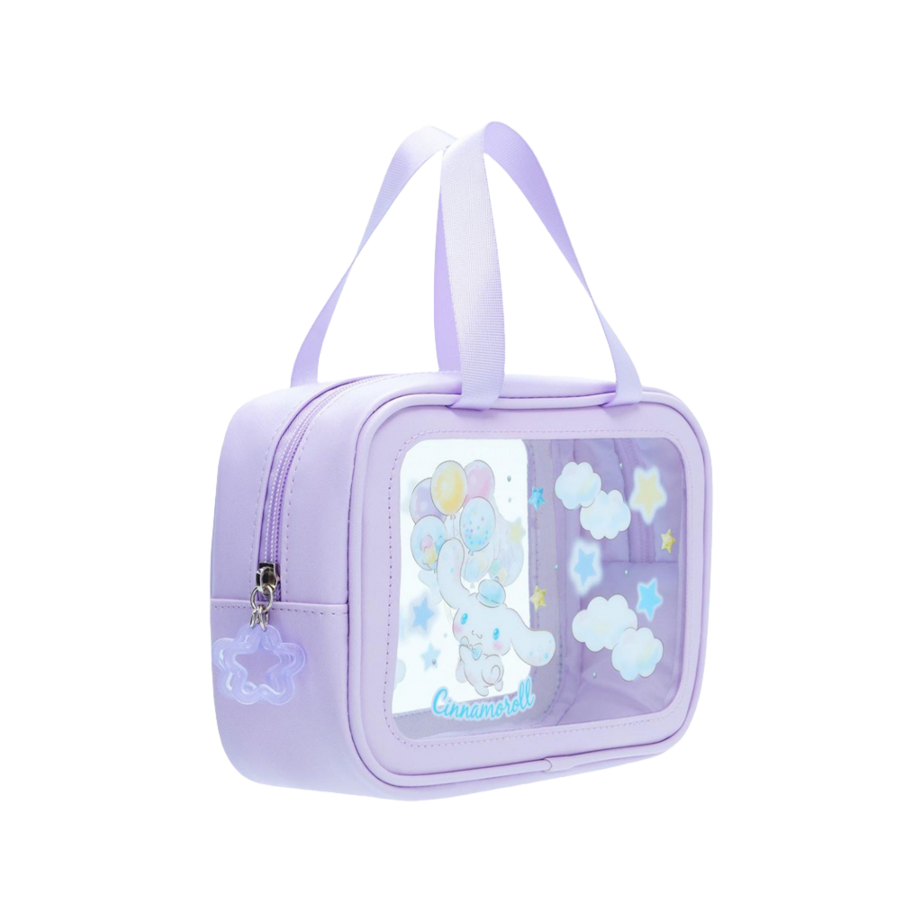 Cinnamoroll Balloons Clear Mini Handbag