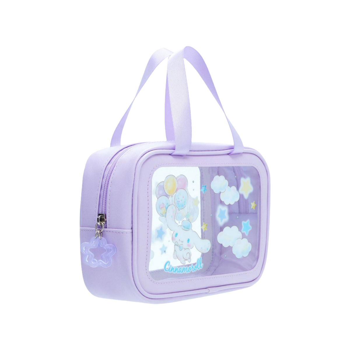Cinnamoroll Balloons Clear Mini Handbag