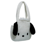 Pochacco Face Plush Tote Bag